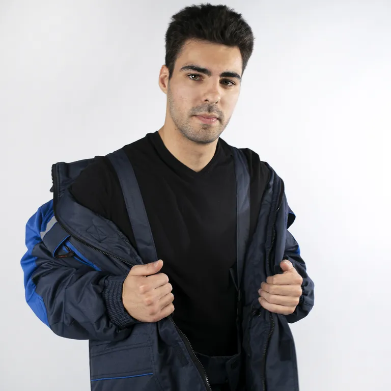 ГК СПЕЦОБЪЕДИНЕНИЕ / Зимний Костюм СПЕЦ утеплённый, т/синий-василёк