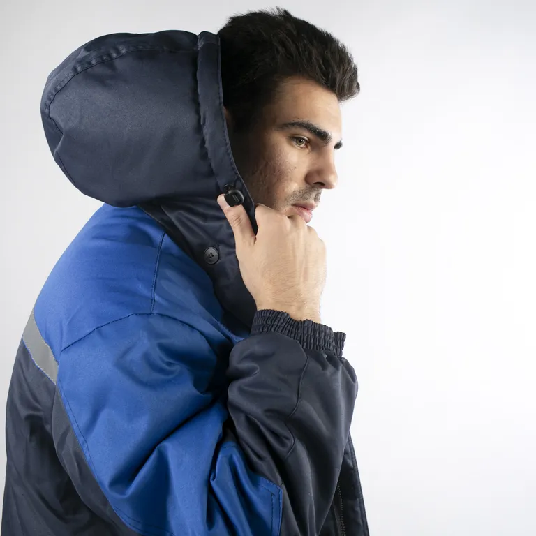 ГК СПЕЦОБЪЕДИНЕНИЕ / Зимний Костюм СПЕЦ утеплённый, т/синий-василёк