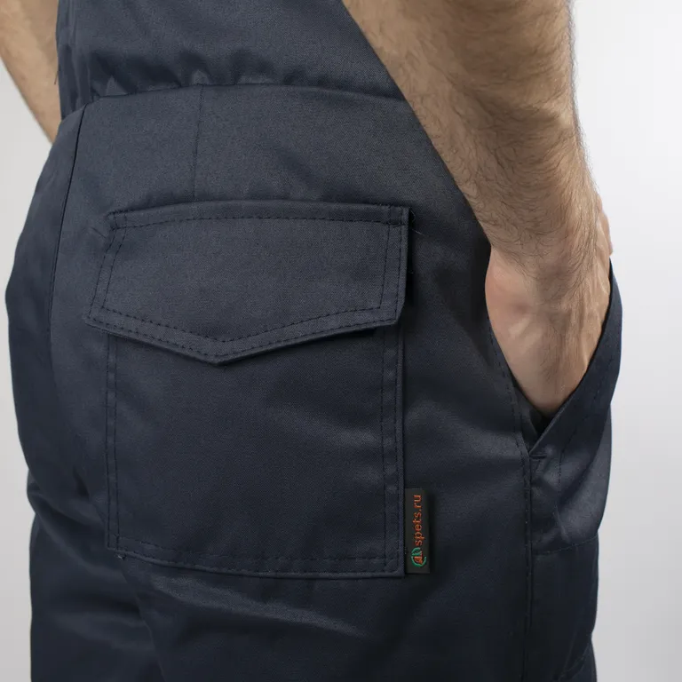 ГК СПЕЦОБЪЕДИНЕНИЕ / Зимний Костюм СПЕЦ утеплённый, т/синий-василёк