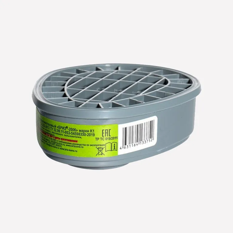 Торговый дом Бриз / Фильтры противогазовые БРИЗ®-2006 марки K1