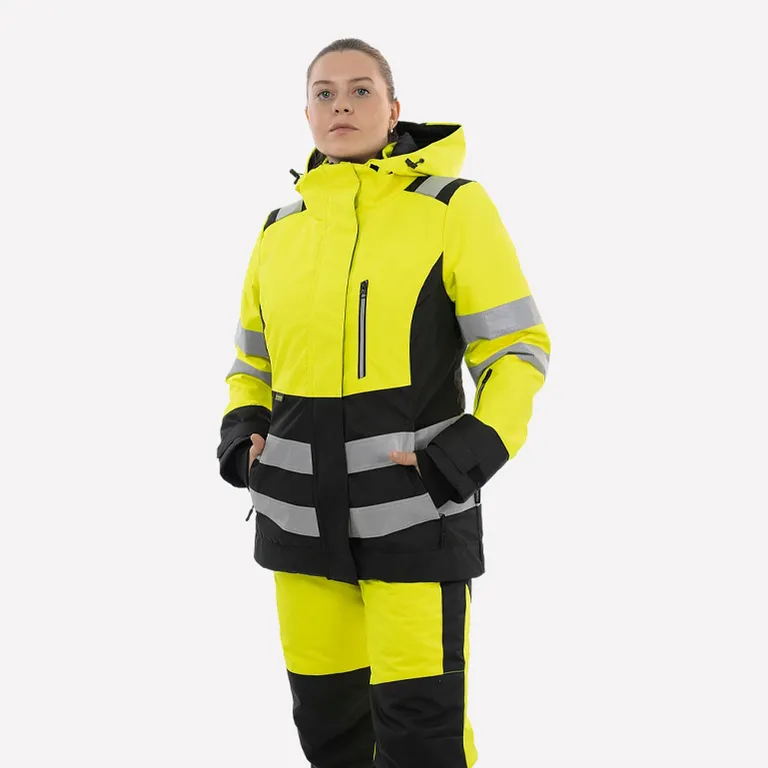 Brodeks / Женская зимняя сигнальная куртка Brodeks KW 230