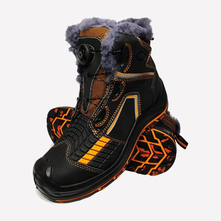 Эталон / Ботинки рабочие "Perfect protection-premium edition-кевлар" ktr4-ckw пу-резина с пп и ас на натуральном меху (сбш)