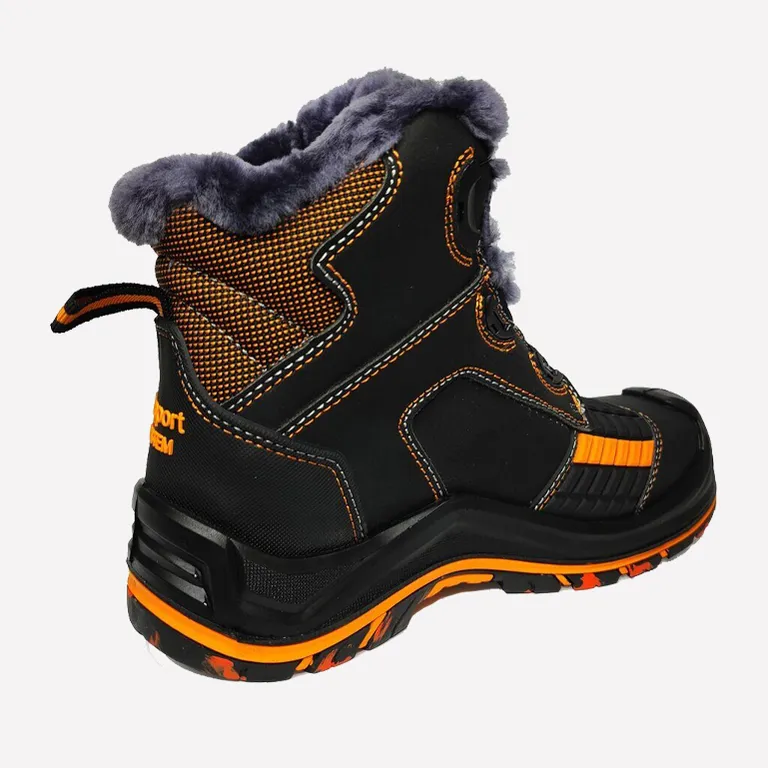 Эталон / Ботинки рабочие "Perfect protection-premium edition-кевлар" ktr4-ckw пу-резина с пп и ас на натуральном меху (сбш)