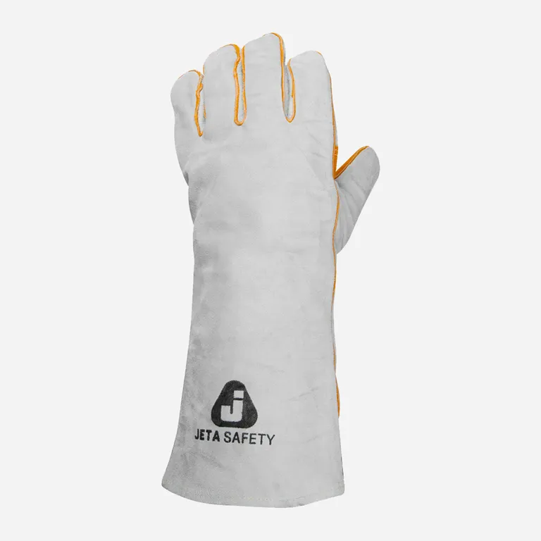 Jeta Safety / Удлиненные сварочные краги JWK1401 Ferrus Long с дополнительной накладкой на ладони