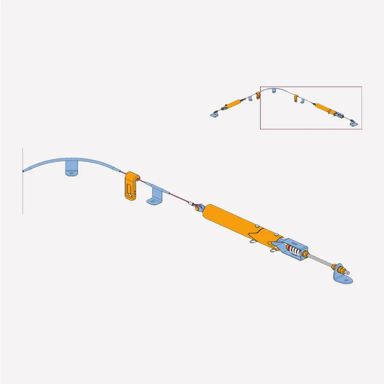 HIGH SAFETY / Горизонтальная гибкая линия для работы на кровле