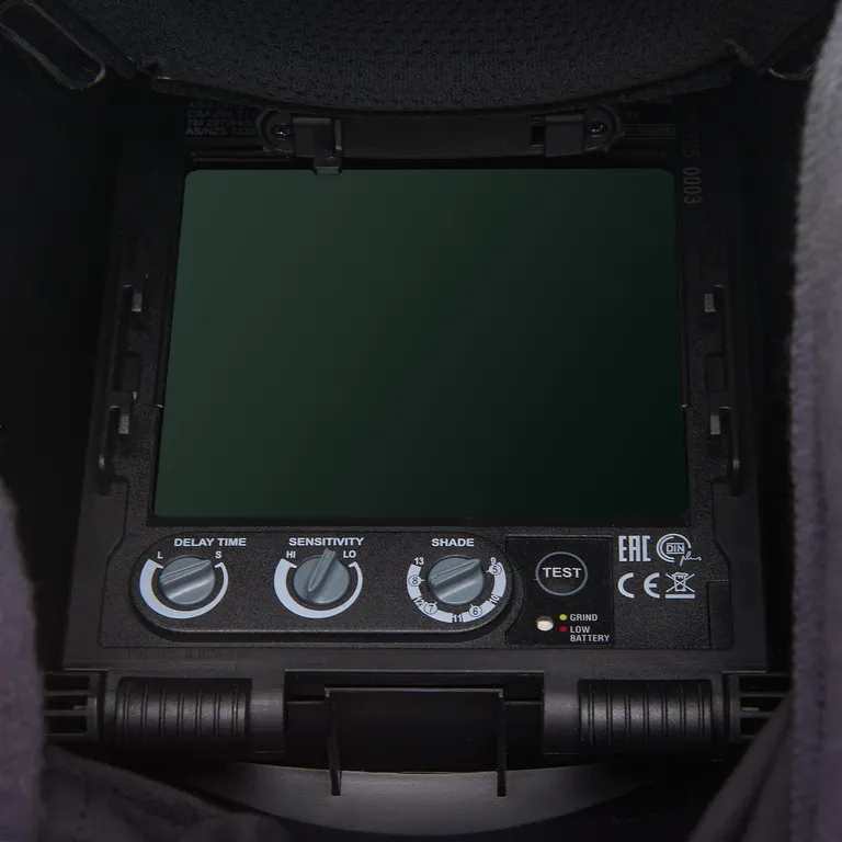 TECMEN / Сварочная маска с автоматическим светофильтром и подачей воздуха Tecmen ADF 820S TM16 с PAPR