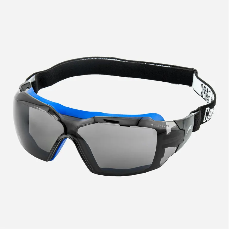 РОСОМЗ / Очки защитные закрытые с прямой вентиляцией ЗП81 Стальной БАРС® СтронГлас (5-2,5)