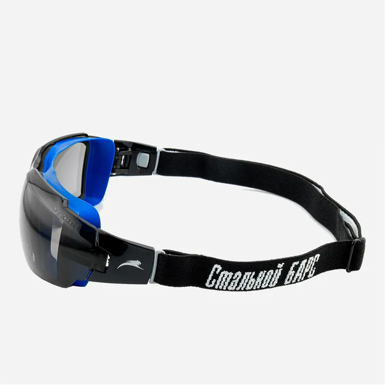 РОСОМЗ / Очки защитные закрытые с прямой вентиляцией ЗП81 Стальной БАРС® СтронГлас (5-2,5)