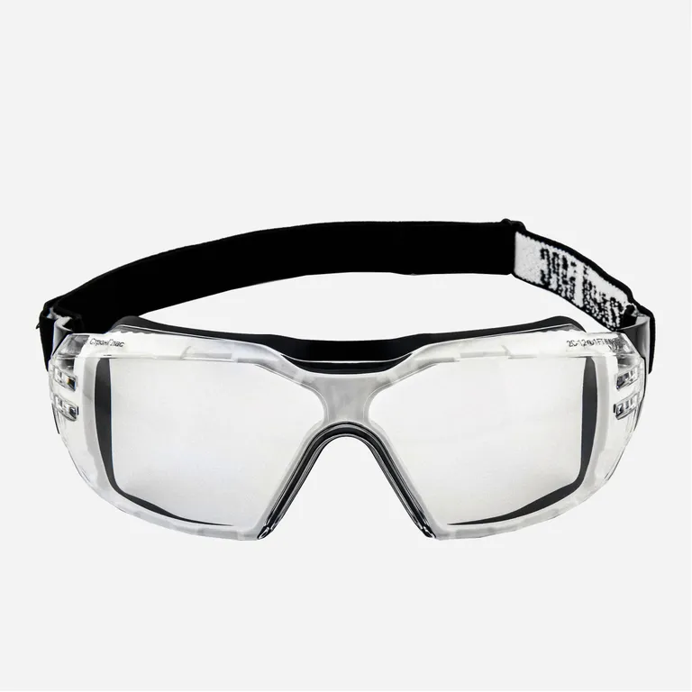 РОСОМЗ / Очки защитные закрытые с прямой вентиляцией ЗП81 Стальной БАРС® СтронГлас (2C-1,2)