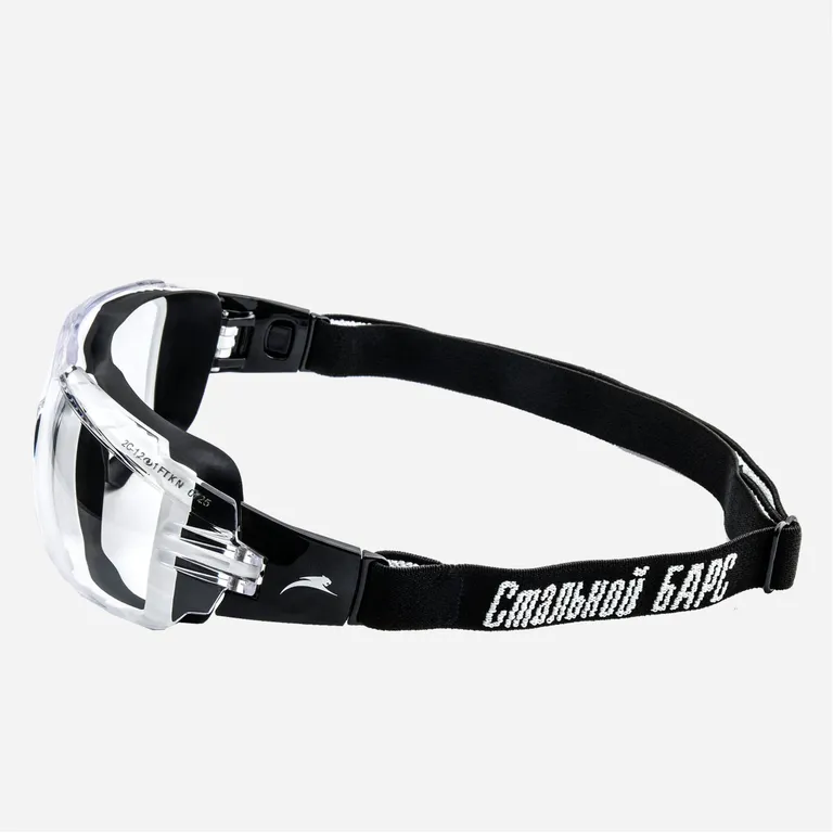 РОСОМЗ / Очки защитные закрытые с прямой вентиляцией ЗП81 Стальной БАРС® СтронГлас (2C-1,2)