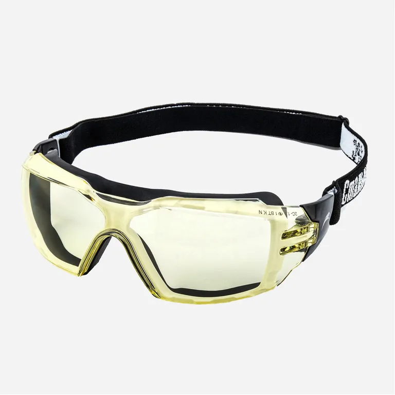 РОСОМЗ / Очки защитные закрытые с прямой вентиляцией ЗП81 Стальной БАРС® СтронГлас (2C-1,2)