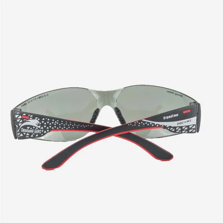 РОСОМЗ / Очки защитные открытые О68 Стальной Барс СтронГлас® (5-2,5) с мягким носоупором