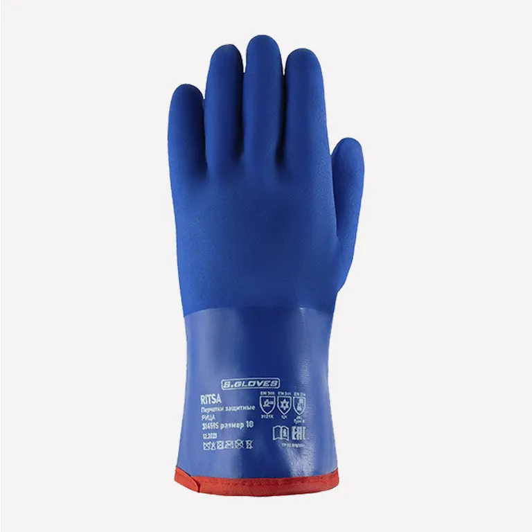 S.GLOVES / Перчатки морозостойкие "RITSA"с ПВХ покрытием