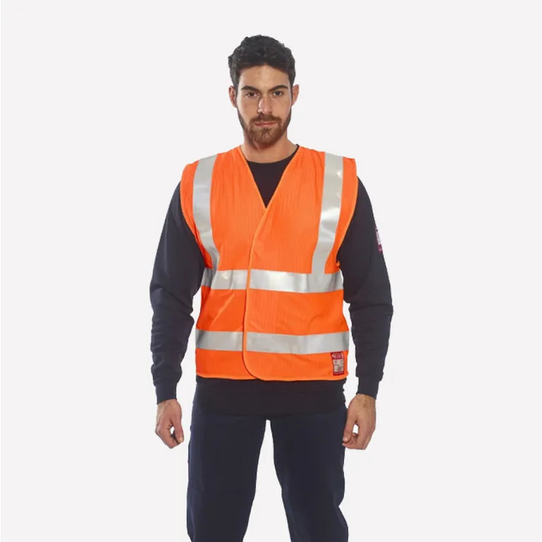 PORTWEST / Антистатический жилет с огнестойкой отделкой Portwest FR71