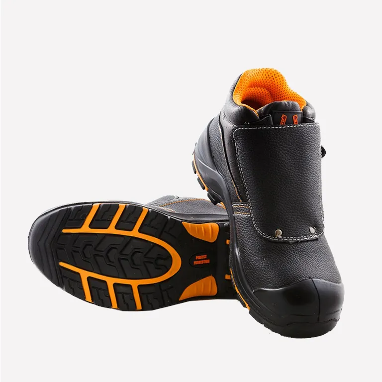 Эталон / Ботинки Сварщика PERFECT PROTECTION с поликарбонатным подноском, подошвой ПУ-Нитрил и АС