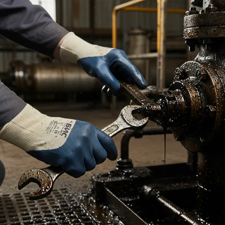 БИС / Перчатки маслобензостойкие Бис Стандарт РЧ