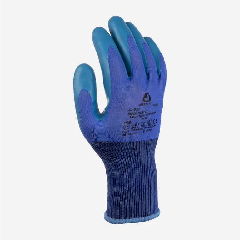 Jeta Safety / Перчатки защитные JL-022 Max-Resist из полиэфира