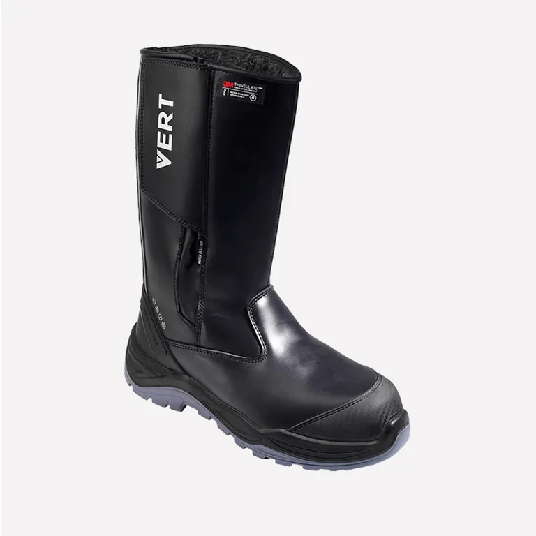VERT / Сапоги рабочие VERT высокие с КП и КС Thinsulate® шерст. мех кожаные ПУ/ТПУ
