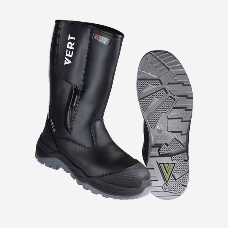VERT / Сапоги рабочие VERT высокие с КП и КС Thinsulate® шерст. мех кожаные ПУ/ТПУ