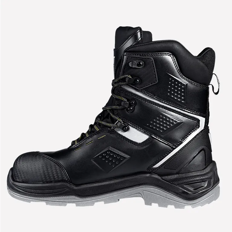 VERT / Ботинки рабочие VERT высокий берец с КП и КС нат. мех кожаные ПУ/ТПУ