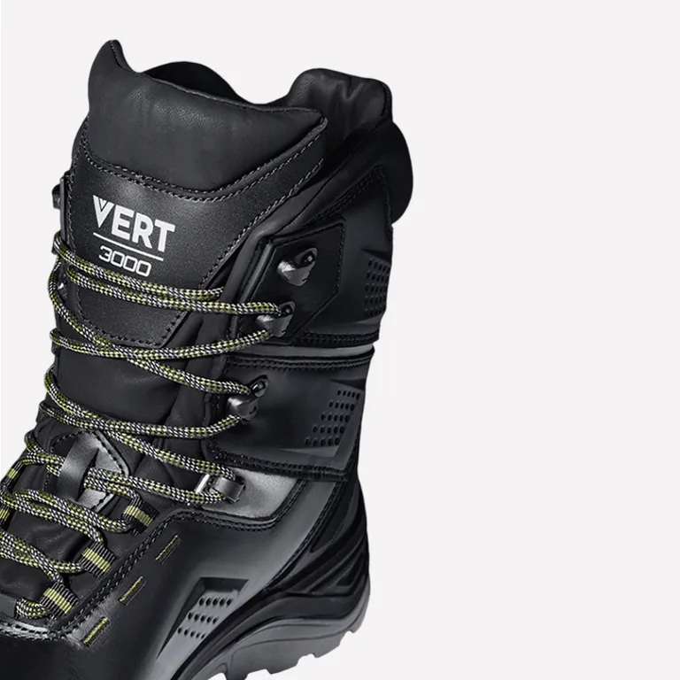 VERT / Ботинки рабочие VERT высокий берец с КП и КС нат. мех кожаные ПУ/ТПУ