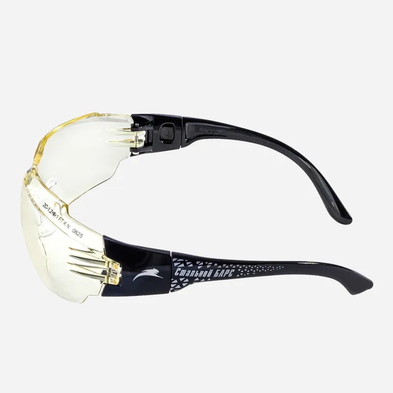 РОСОМЗ / Очки защитные открытые О1 Стальной Барс® СтронГлас (2С-1,2)