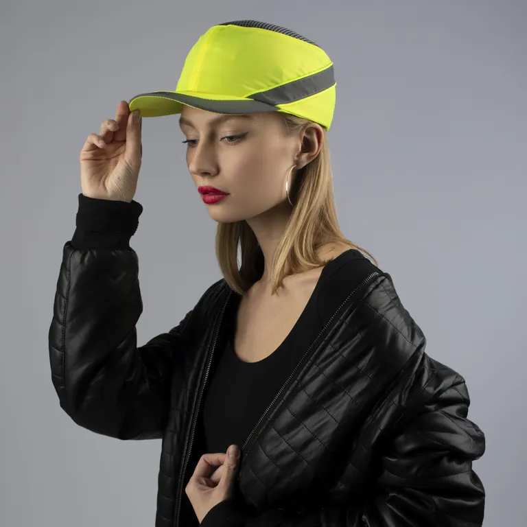 DELTA PLUS / Каскетка AIRCOLTAN фл.-желт., козырек 7 см