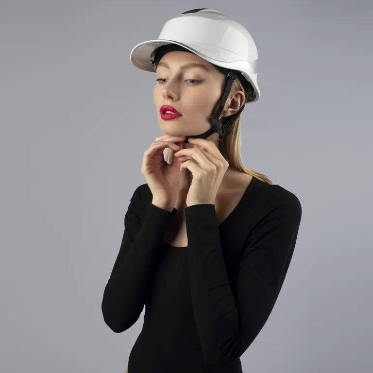 DELTA PLUS / Каска защитная BASEBALL DIAMOND V UP из ABS белая