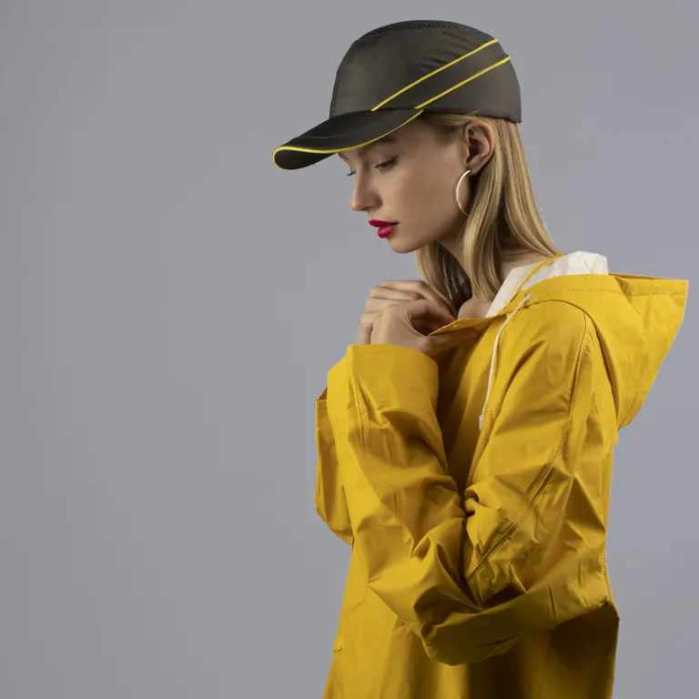 DELTA PLUS / Каскетка AIRCOLTAN серая, козырек 7 см