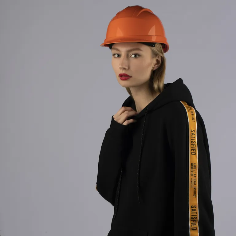 DELTA PLUS / Каска защитная QUARTZ UP III оранжевого цвета