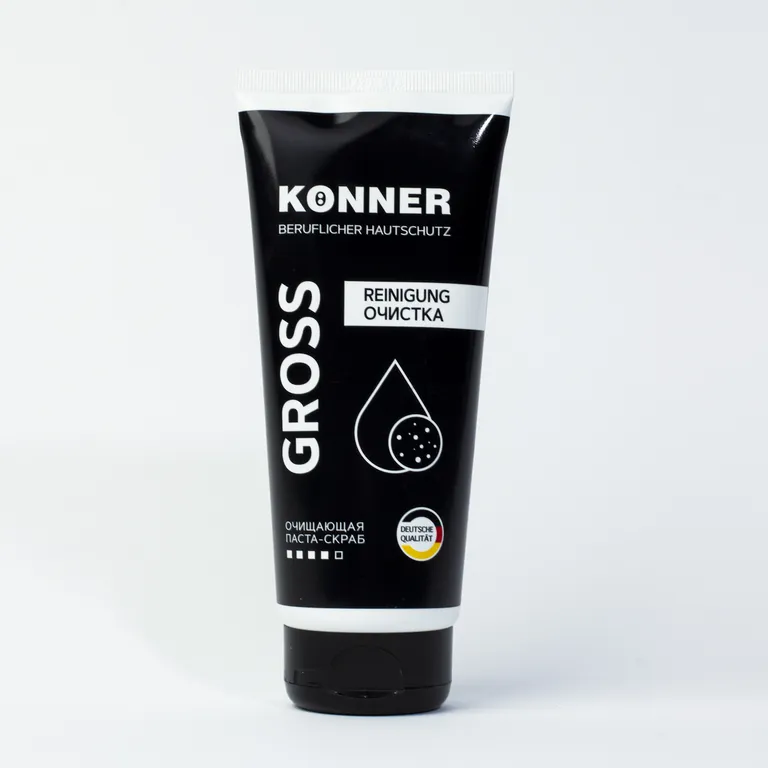 Konner / Очищающая паста-скраб с натуральным абразивом для очистки кожи рук и тела KÖNNER GROSS