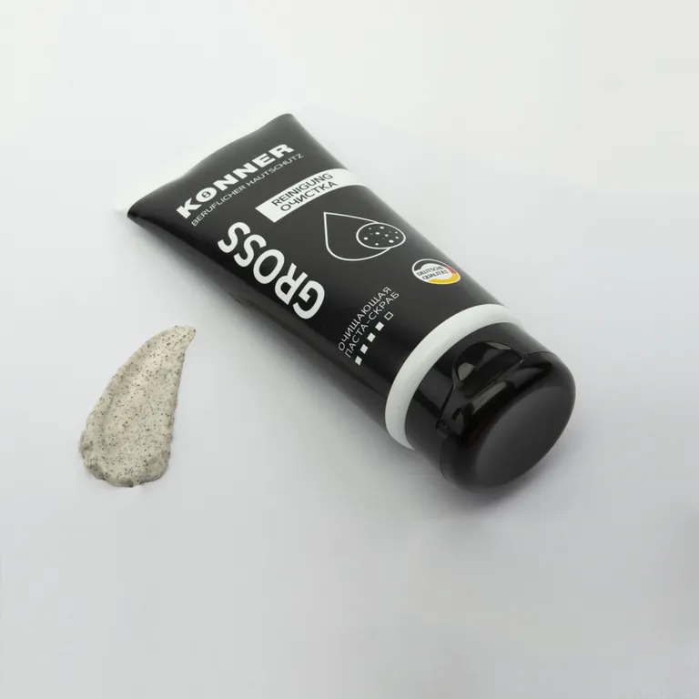 Konner / Очищающая паста-скраб с натуральным абразивом для очистки кожи рук и тела KÖNNER GROSS