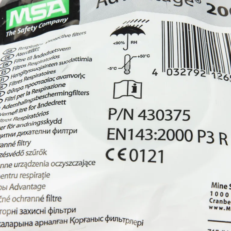 MSA / Фильтр серии Advantage P3 R, EN 143