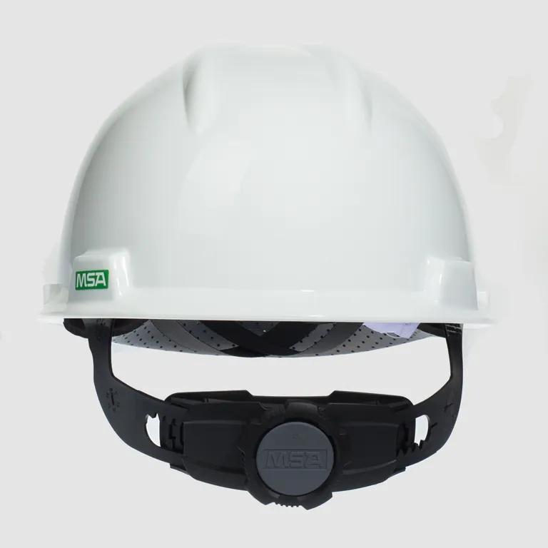 MSA / Каска защитная V-GARD, белая, оголовье Fas-Trac III