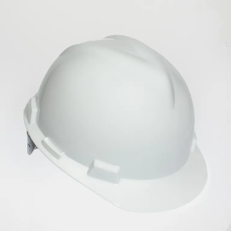 MSA / Каска защитная V-GARD белая, оголовье Push-Key оголовье с вшитой налобной лентой из ПВХ