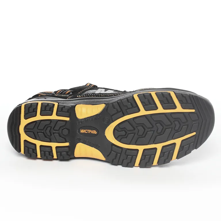 Эталон / Полуботинки рабочие с перфорацией МИСТРАЛЬ УНИВЕРСАЛ с поликарбонатным подноском, подошвой ПУ-Нитрил и АС