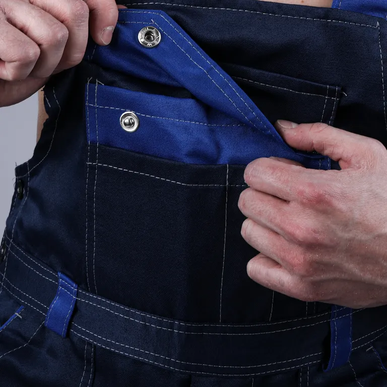 Эталон / Костюм рабочий  АНТЕЙ с СОП куртка, полукомбинезон цвет: синий