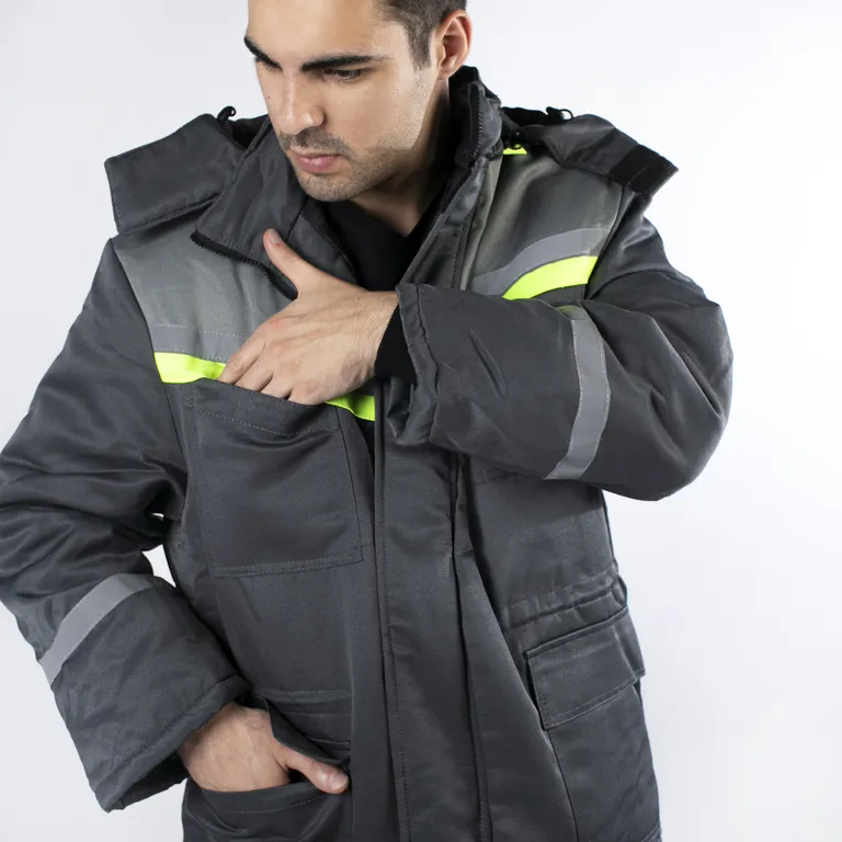 ГК СПЕЦОБЪЕДИНЕНИЕ / Зимний Костюм ВЬЮГА утеплённый, т/серый