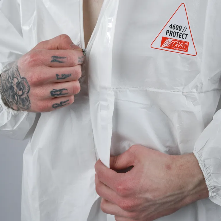 NITRAS / Защитный комбинезон с капюшоном, NITRAS 4600 // PROTECT