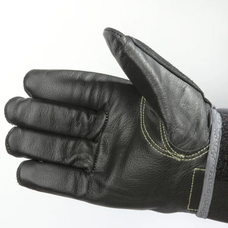 Ампаро / Перчатки Вибростат 01 антивибрационные кожаные черные