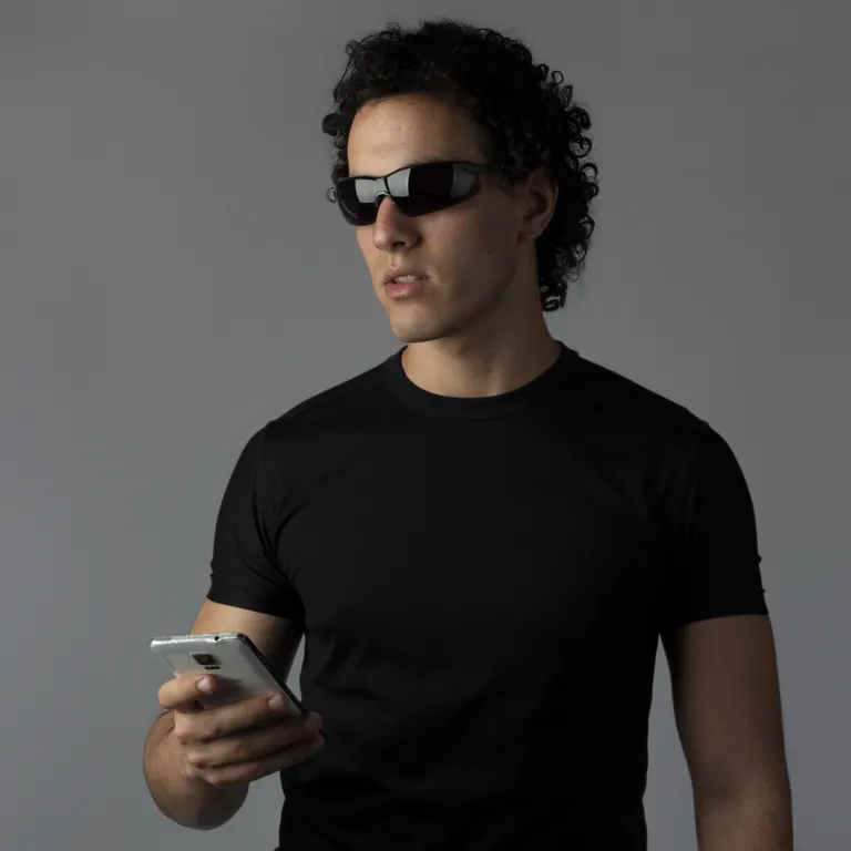 Ампаро / Защитные очки Атташе открытые, затемненные линзы с AF-AS покрытием