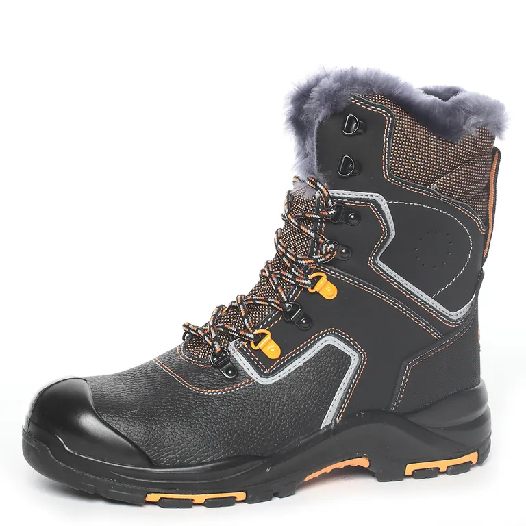 Эталон / Ботинки с высоким берцем "PERFECT PROTECTION" PRB10N-CKW ПУ-Нитрил с ПП и АС на натуральном меху