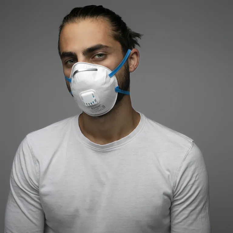 SAVEX group / Полумаска фильтрующая AirON FFP 2 NR D с клапаном выдоха