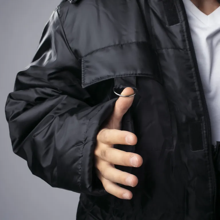 Эталон / Зимний Костюм "Охранника" куртка/полукомбинезон, черный