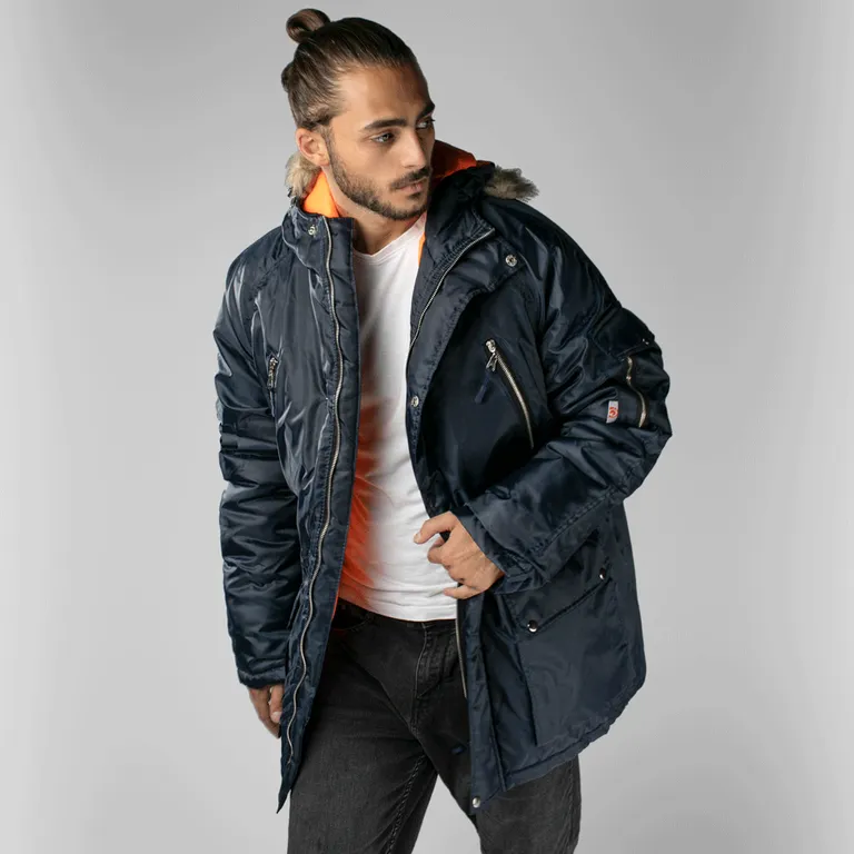 Эталон / Зимняя рабочая куртка "Аляска длинная"