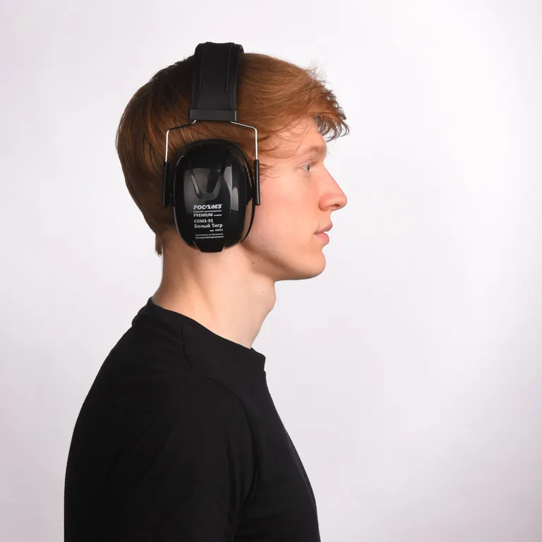РОСОМЗ / Противошумные наушники СОМЗ-93 Белый ТИГР