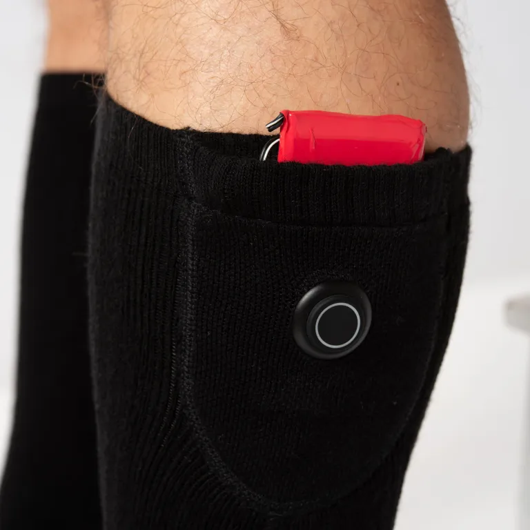 Red Laika / Носки RL-N-04 с регулируемым подогревом на аккумуляторах