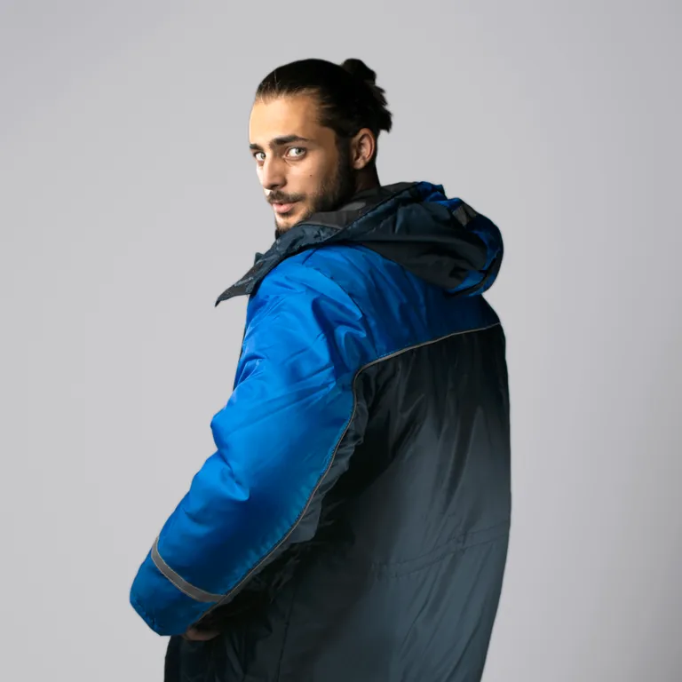 Эталон / Зимний Костюм "Балтика" синий/василёк