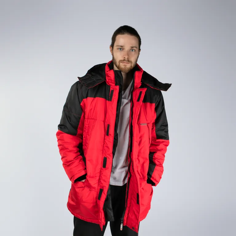 Эталон / Куртка "СИТИ" красный с чёрным