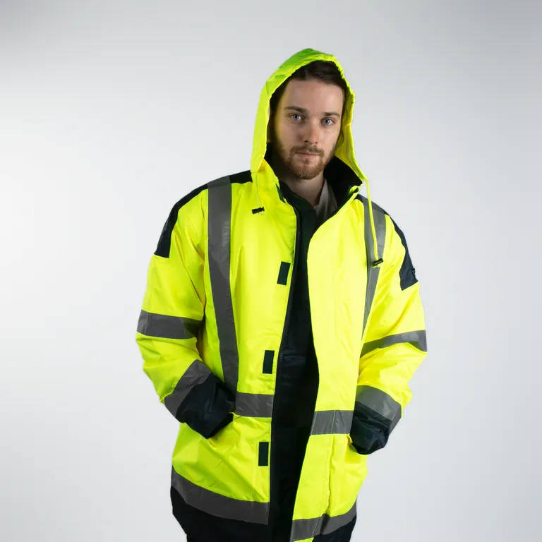 DELTA PLUS / Куртка сигнальная утепленная EASYVIEW
